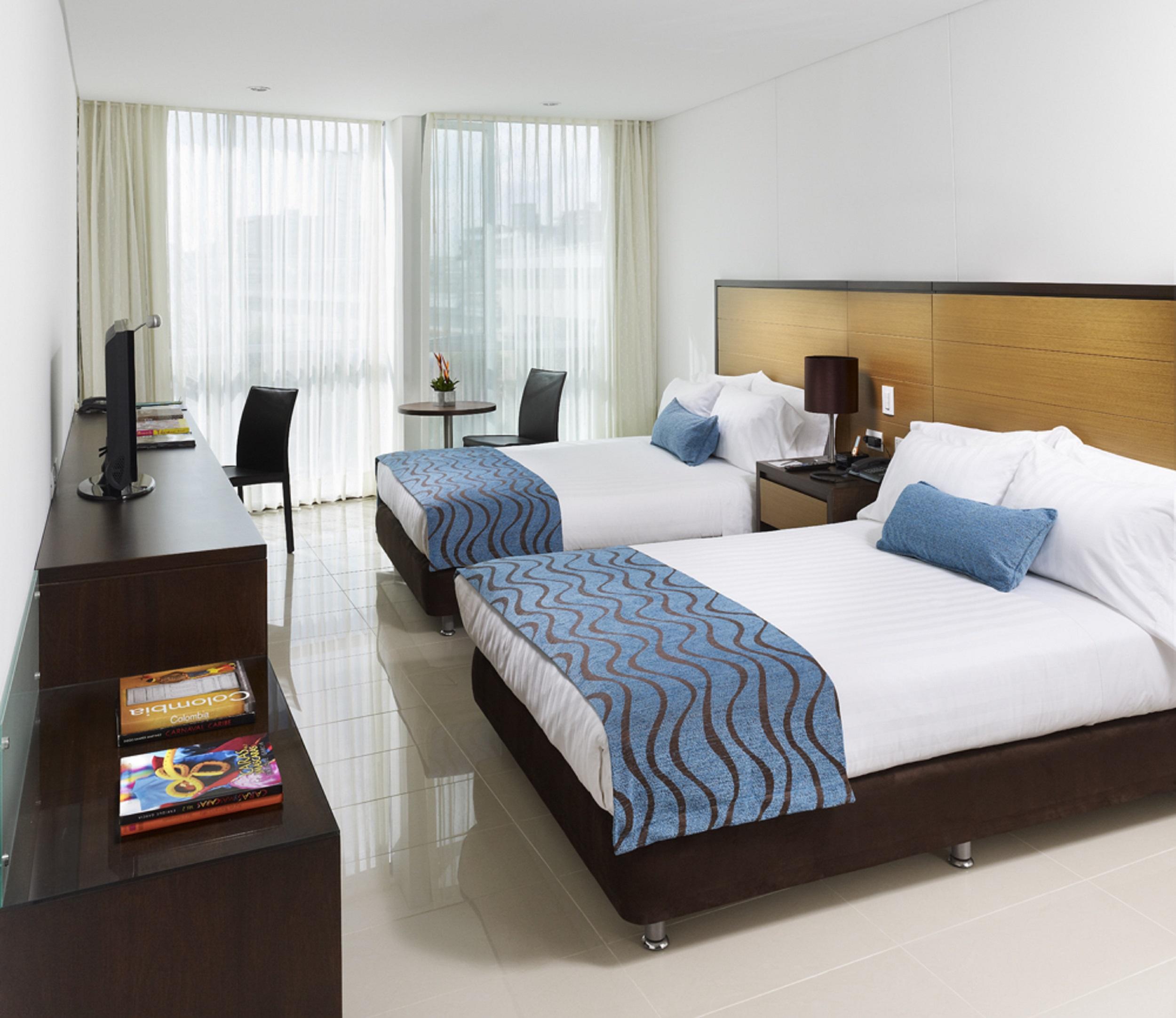 Estelar Alto Prado 바랑키야 객실 사진 A typical room at the hotel