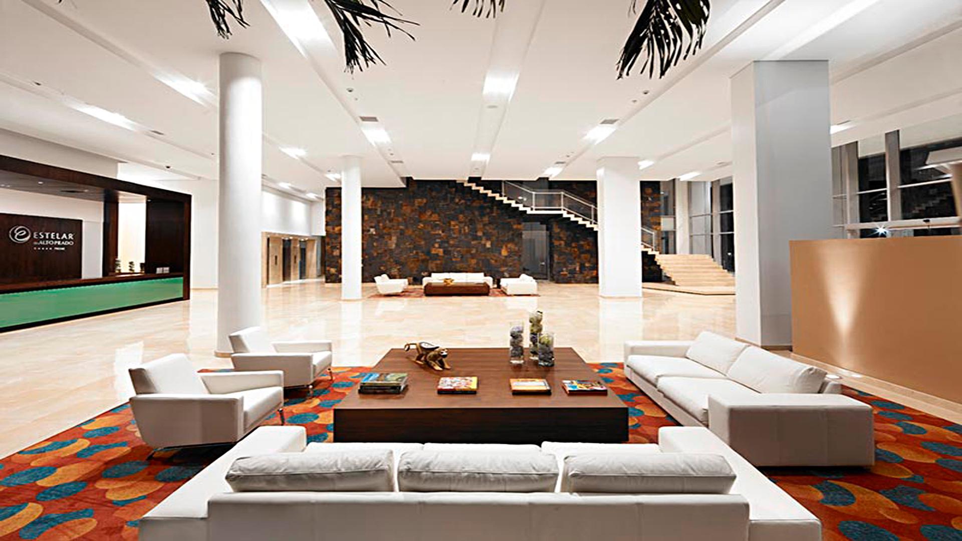 Estelar Alto Prado 바랑키야 외부 사진 The lobby of the hotel