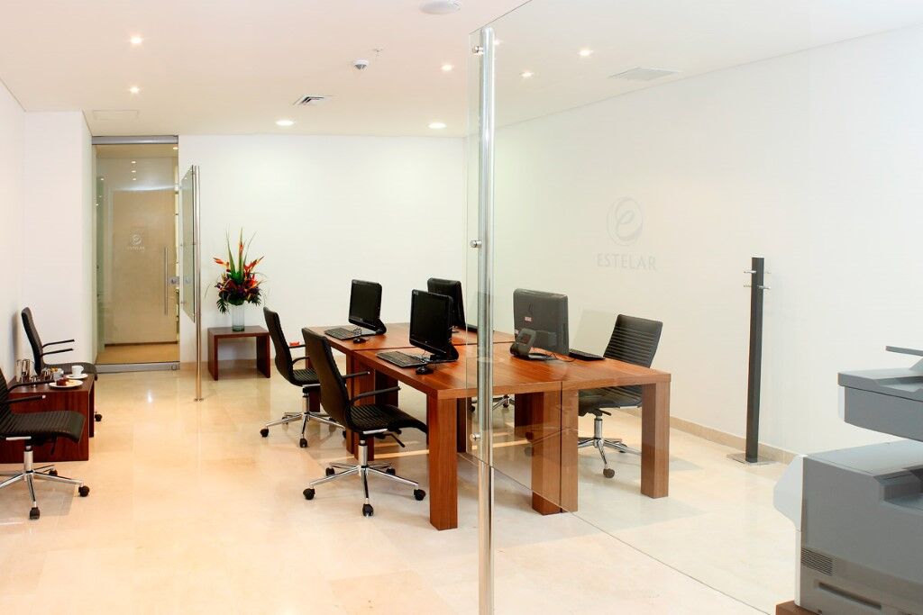 Estelar Alto Prado 바랑키야 외부 사진 The Business Centre at the hotel